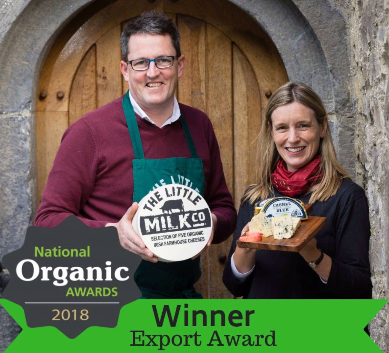 Cashel Blue Organic wins Export Award!