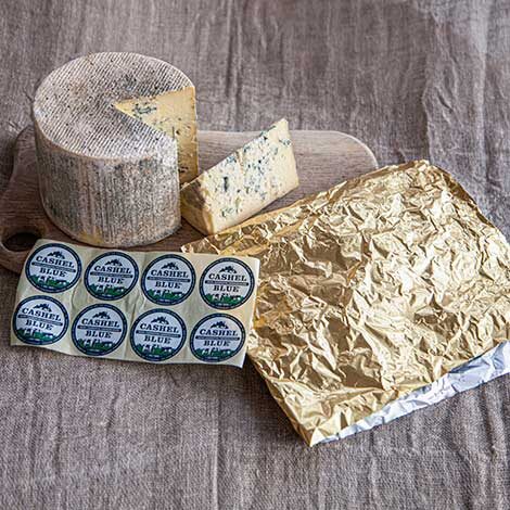 Cashel Blue® Whole Cheese (With Stickers & Foil)