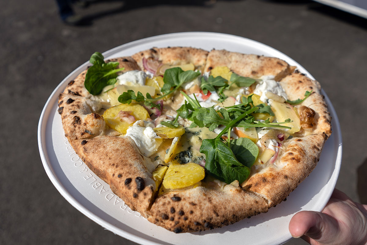 Cashel Blue Pizza Bianco - Cashel Blue