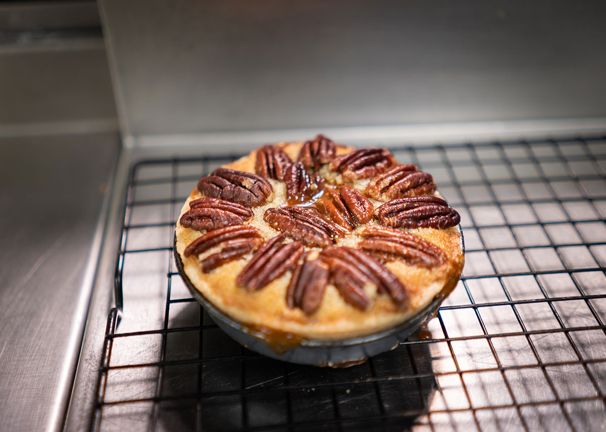 Salted Caramel & Cashel Blue Tart - Cashel Blue